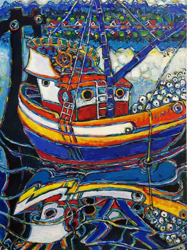 Brain Scott Fine Arts Canadian Oil Painter-Coast Colours 30 x 40 inches