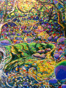 Brian Scott Fine Arts Candian Oil Painter-Sunrise Black Creek 36 x 48