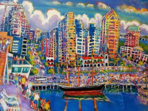 Brian Scott Fine Arts Canadian Oil Painter-San Diego 30 x 40 inches