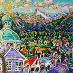 Brian Scott Fine Arts Canadian Oil Painter-Sitka Alaska 30 x 40 inches