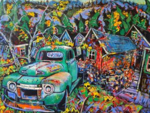 Brian Scott Fine Arts Candian Oil Painter-Journey's End 30 x 40 inches