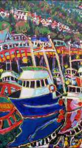 Brain Scott Fine Arts Canadian Oil Painter-Campbell River Colours 36 x 40