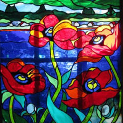 Brain Scott Fine Arts Canadian Oil Painter-Stained Glass