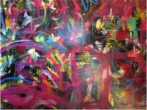 Brain Scott Fine Arts Canadian Oil Painter-Dance of the Happy Shades 48 x 60